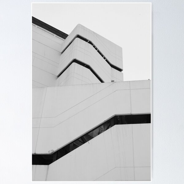 Artikelvorschau, architectural # 10 - black strips on white entworfen und verkauft von fabio piretti.