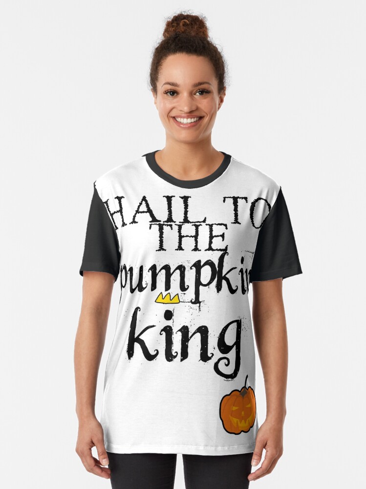 all hail the pumpkin king shirt