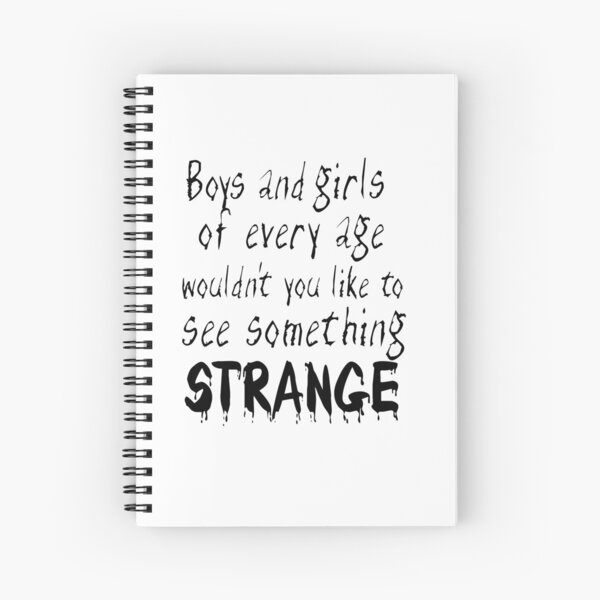 A5 Note Book - Chilling Nightmare Before Christmas - Quotes