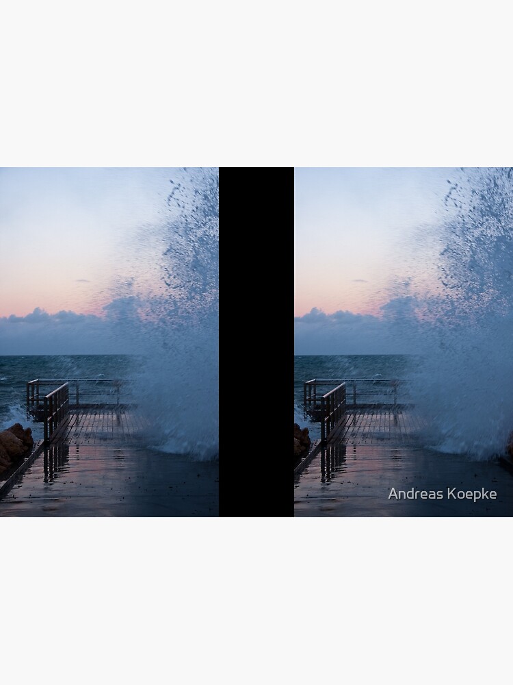 Thumbnail 3 of 3, Hardcover Journal, Watch out! You might get wet. designed and sold by Andreas Koepke.