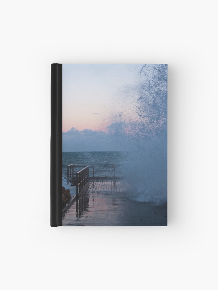 Thumbnail 1 of 3, Hardcover Journal, Watch out! You might get wet. designed and sold by Andreas Koepke.