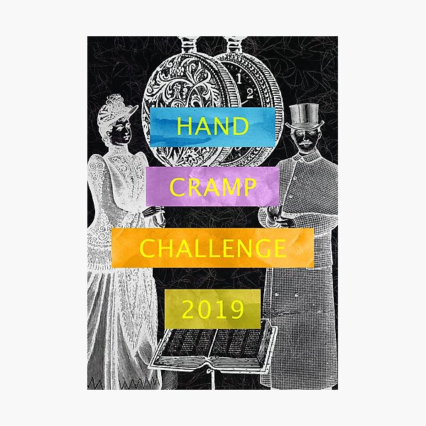 Hand Cramp Challenge 2019 Photographic Print