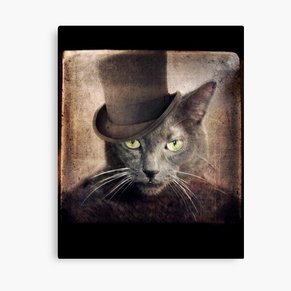 Item preview, Russian Blue Cat - Captain Grey designed and sold by thelonelypixel.