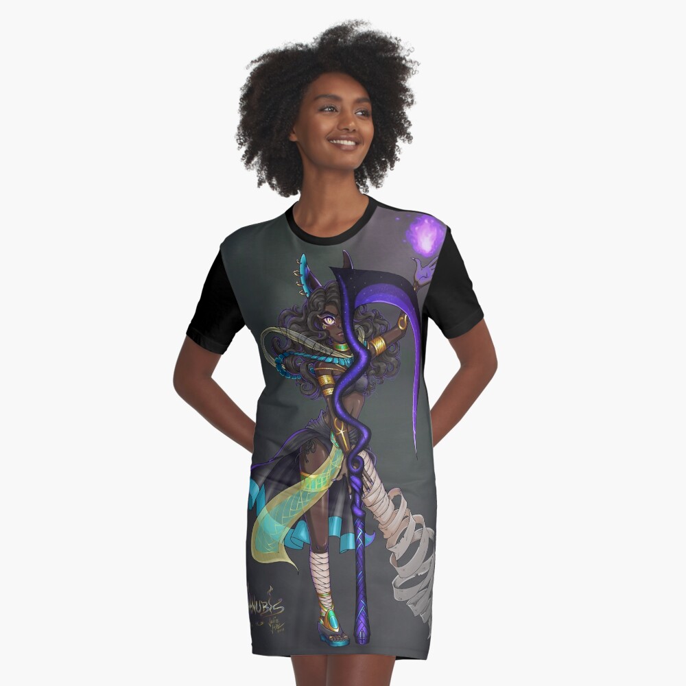 Item preview, Graphic T-Shirt Dress designed and sold by JulieJubz.