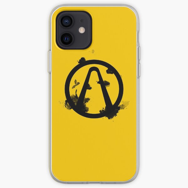 Vault Logo Black - Borderlands iPhone Soft Case