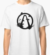 Vault Logo Black - Borderlands Classic T-Shirt