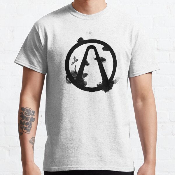 Vault Logo Black - Borderlands Classic T-Shirt