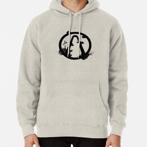 Vault Logo Black - Borderlands Pullover Hoodie