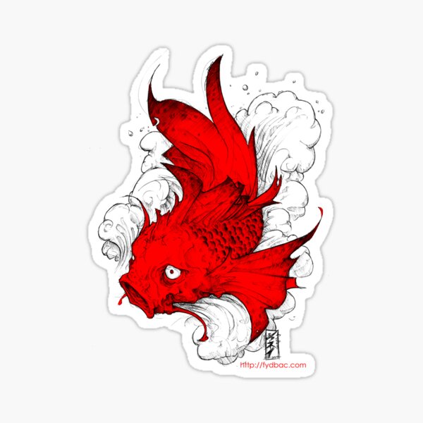 Item preview, Koi | red designed and sold by fydbac.