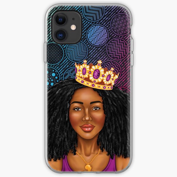 Brown Skin Girl iPhone Soft Case