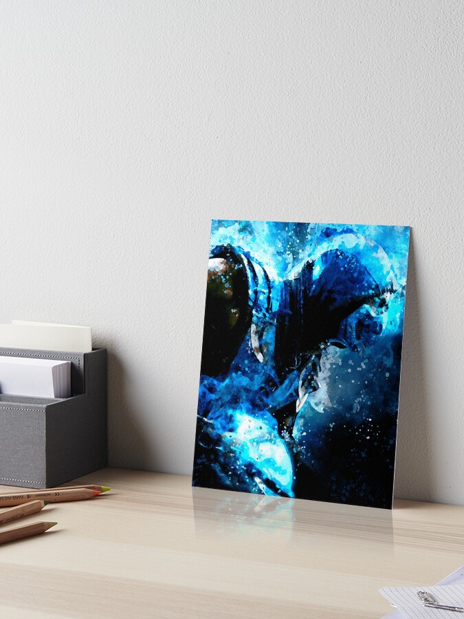 Sub Zero Master of Ice Art Board Print