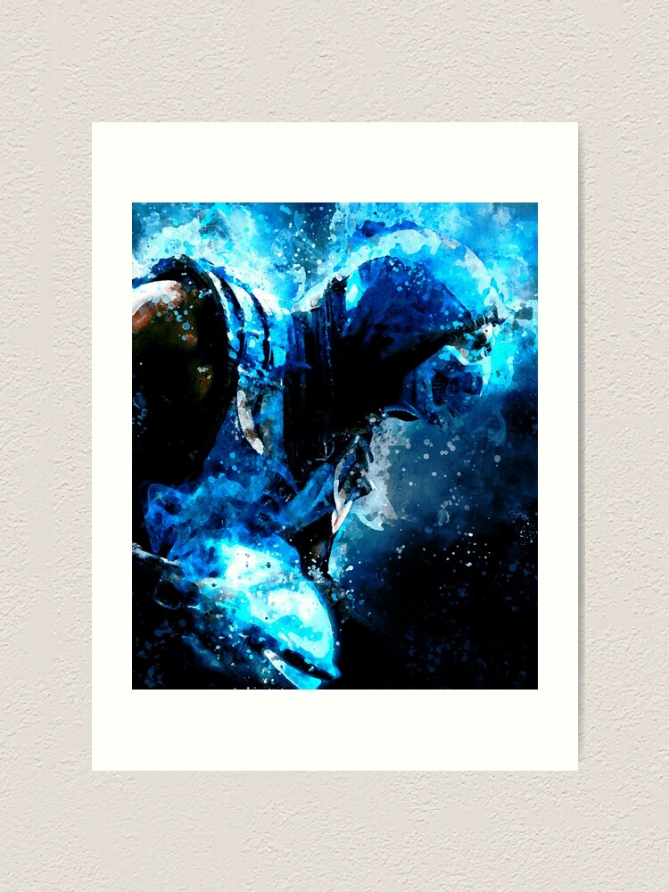 Sub Zero Master of Ice Art Print