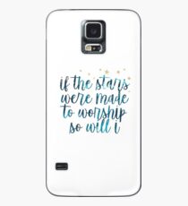 WENN DIE STERNE ZUM WORSHIP GESTELLT WURDEN Hülle & Klebefolie für Samsung Galaxy