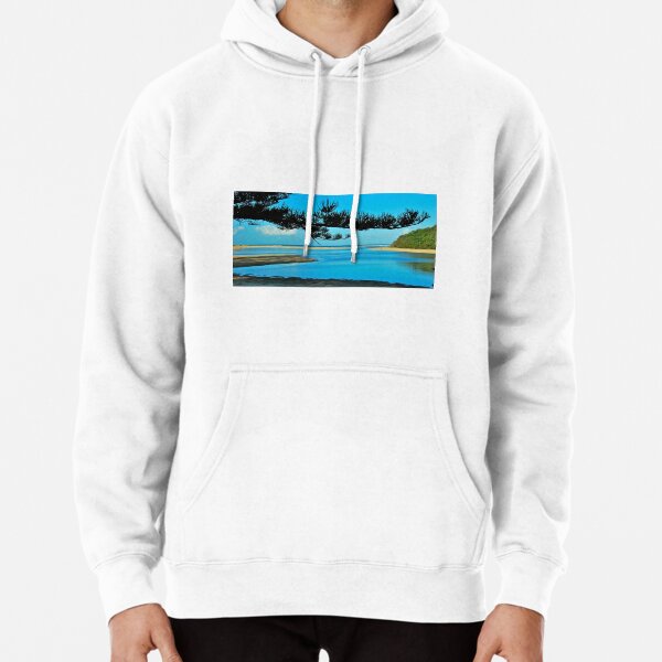 View to South Solitary Island Pullover Hoodie