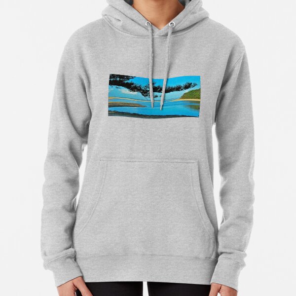 View to South Solitary Island Pullover Hoodie