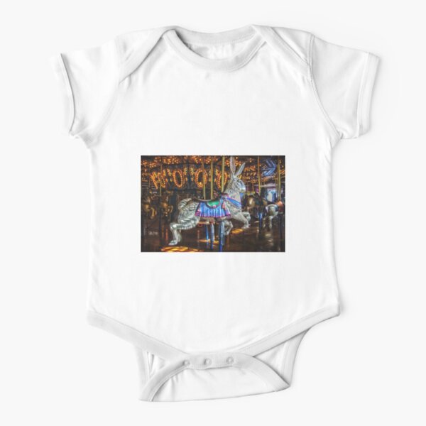 Run Rabbit Run Short Sleeve Baby One-Piece