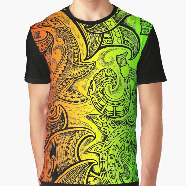 RASTA SHARK PESCADORES Camiseta gráfica
