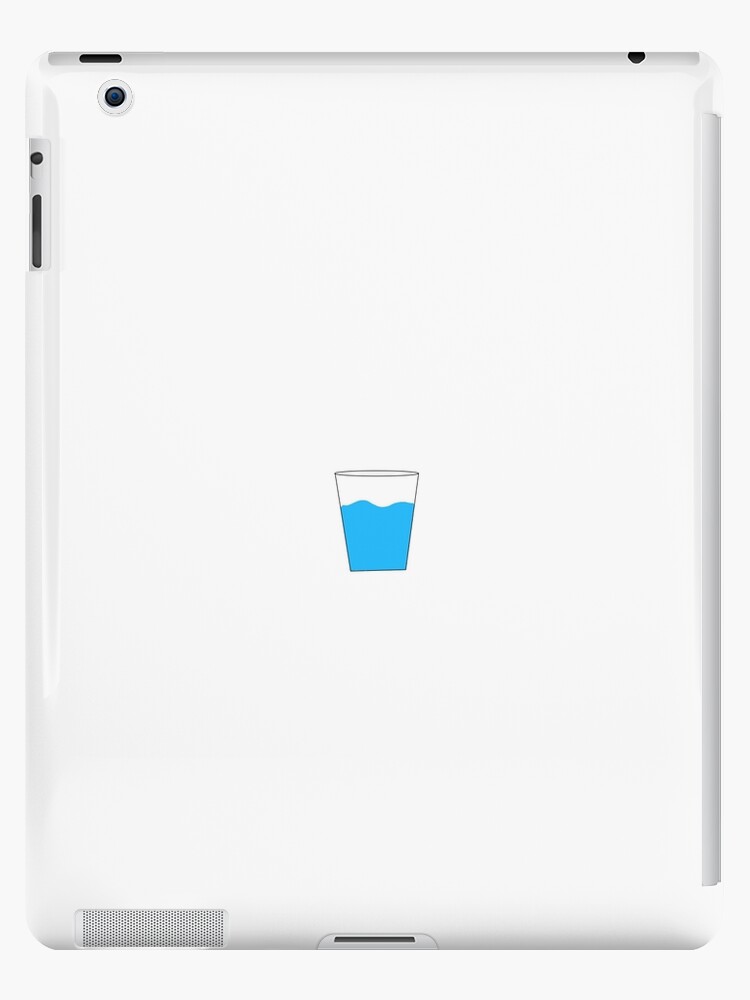 Animated Cartoon Water Cup Glass Ipad Case Skin By Whimsytale Redbubble