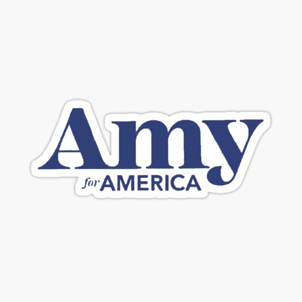 Amy for America Sticker