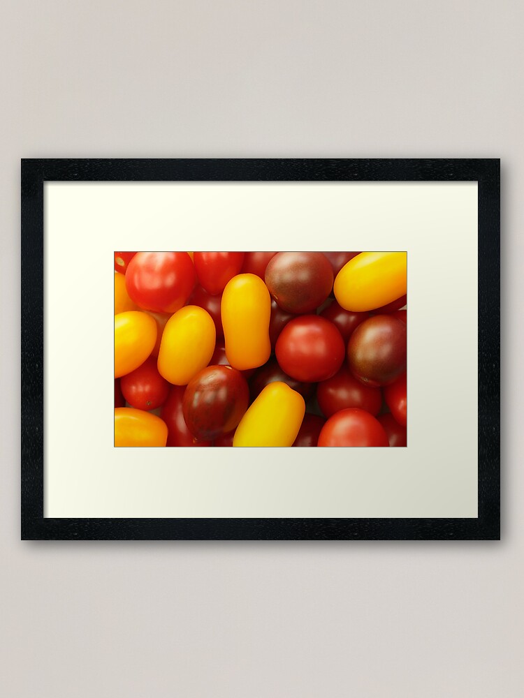 Alternate view of Cherry tomatoes Framed Art Print