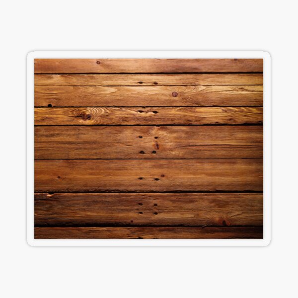 wood, hardwood, dark, log, carpentry, rough, pine, old, desk, horizontal, plank, flooring, wood paneling Transparent Sticker