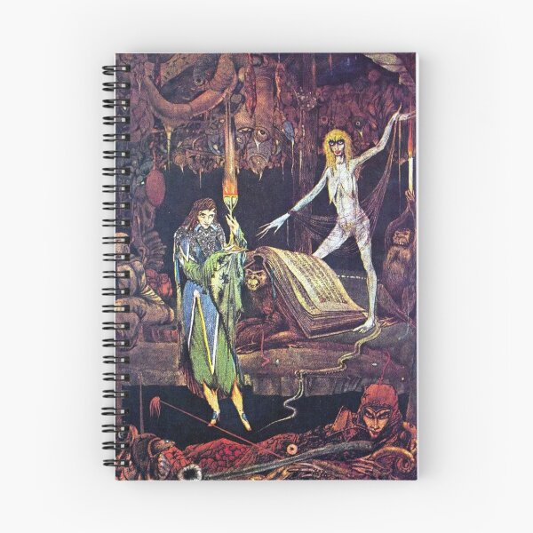 Item preview, Faust in the Witch's Kitchen - Harry Clarke designed and sold by forgottenbeauty.