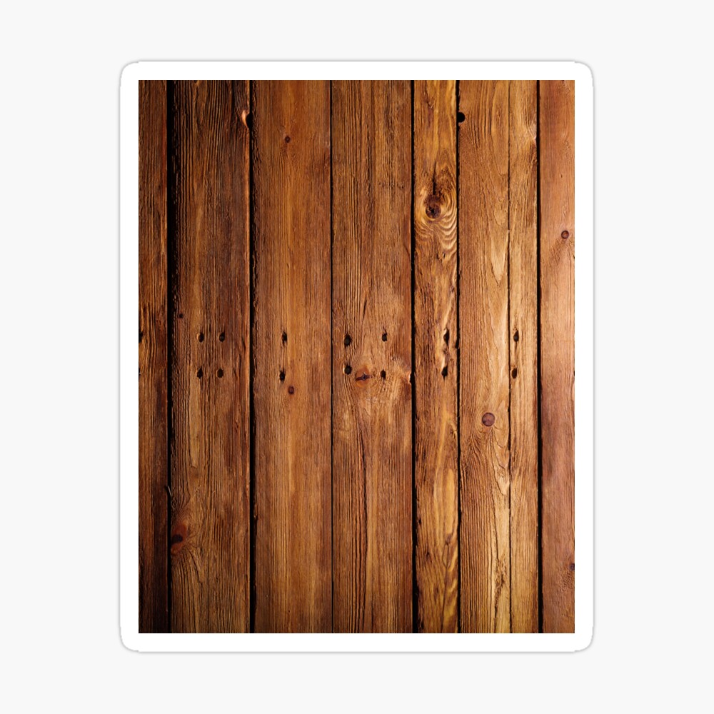 #wood, #hardwood, #dark, #log, carpentry, rough, pine, old, desk, horizontal, plank, flooring, wood paneling, backgrounds Sticker