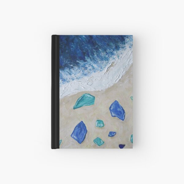 Sea Glass Hardcover Journal
