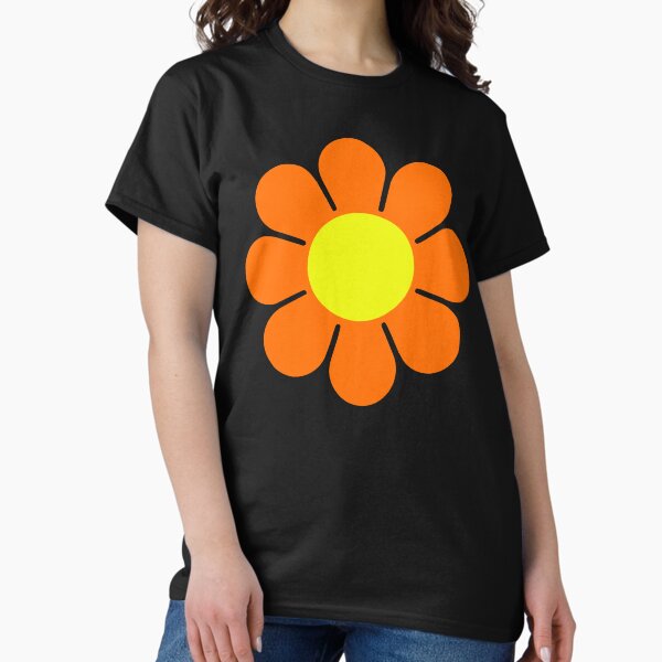 Item preview, Marguerite Hippy Flower Power jaune et orange designed and sold by hilda74.