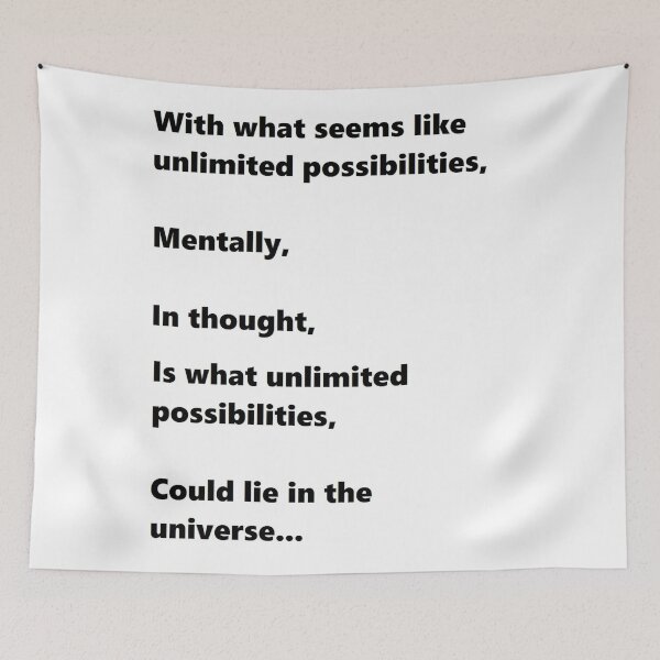 Item preview, Untitled Poem designed and sold by Michael Bajorek.