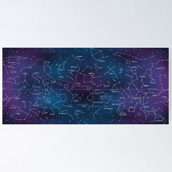 Item preview, Starmap designed and sold by bookfangeek.