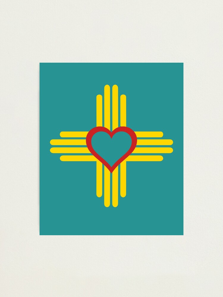 New Mexico Flag Zia Sticker