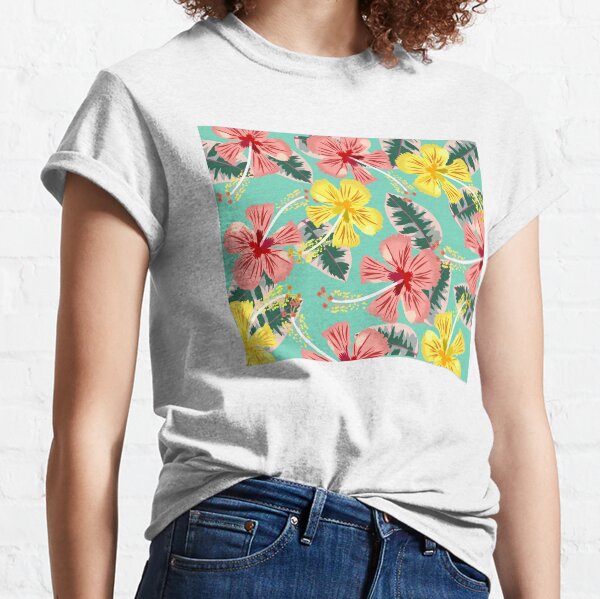 Tropical Hibiscus Classic T-Shirt