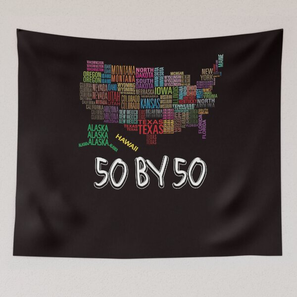 Item preview, Visit 50 states by the age of 50 travel tourism  designed and sold by kimberlyjensen.