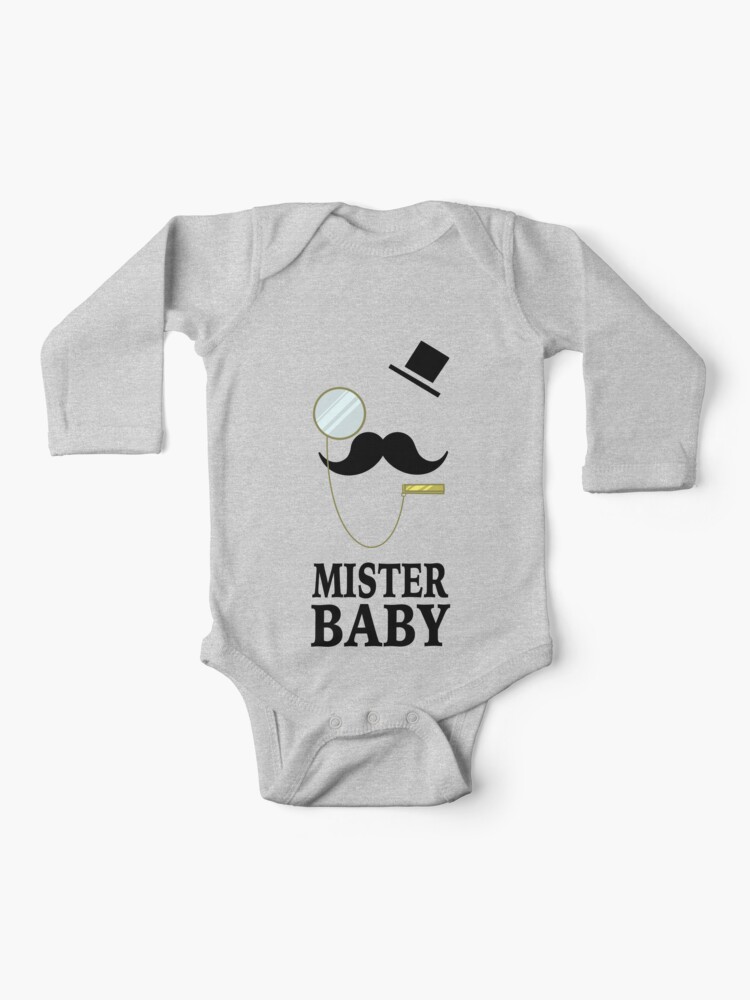 Mister Baby Baby One-Piece for Sale by GoodMoeJo