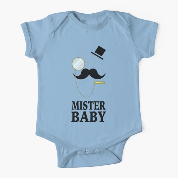 Mister Baby Short Sleeve Baby One-Piece