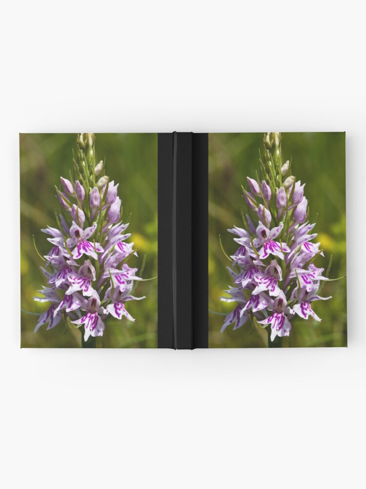 Alternate view of Common Spotted-orchid (Dactylorhiza fuchsii) Hardcover Journal