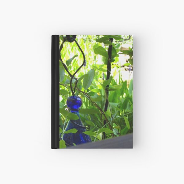 Colors of Amusement--Blue Glass Hardcover Journal