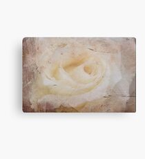 Grunge Rose Canvas Print