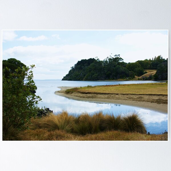 Item preview, Gardiner Gap Beach at Rangitoto designed and sold by AdamJonesNZ.