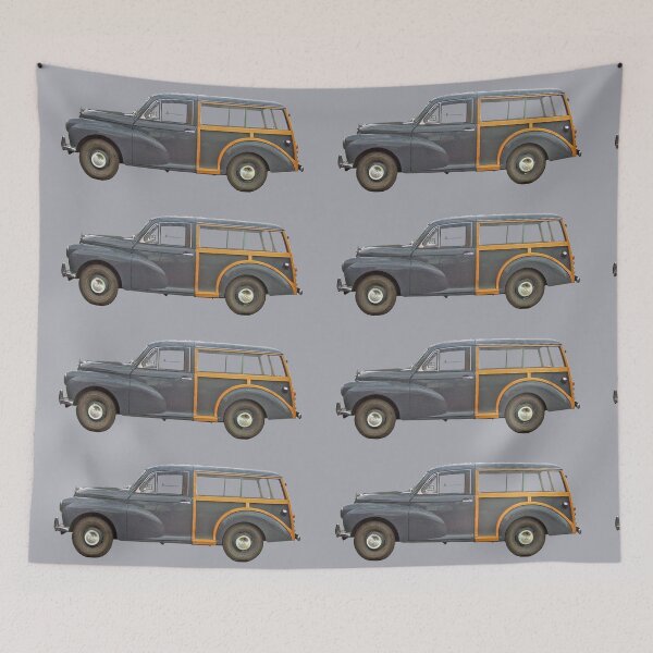 Item preview, Morris Minor Traveller Estate Wagon designed and sold by YouBeaut Designs.