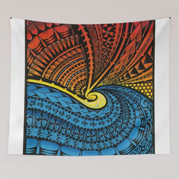 Item preview, PACIFIC ISLAND SUNSET designed and sold by pacificoceanart.