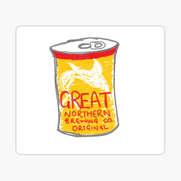 GREAT NORTHERN BEER Sticker