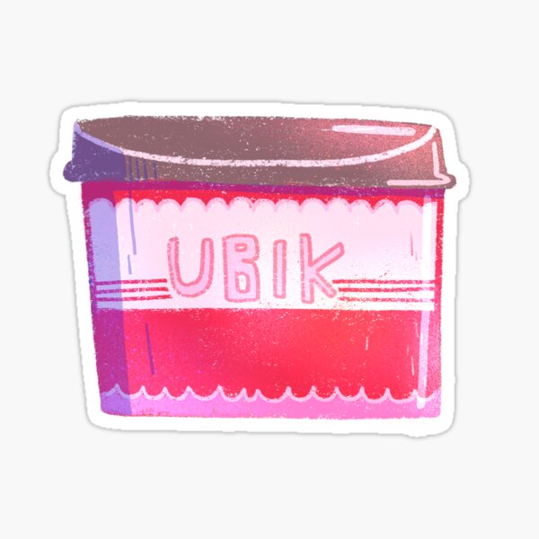 Ubik jar Sticker