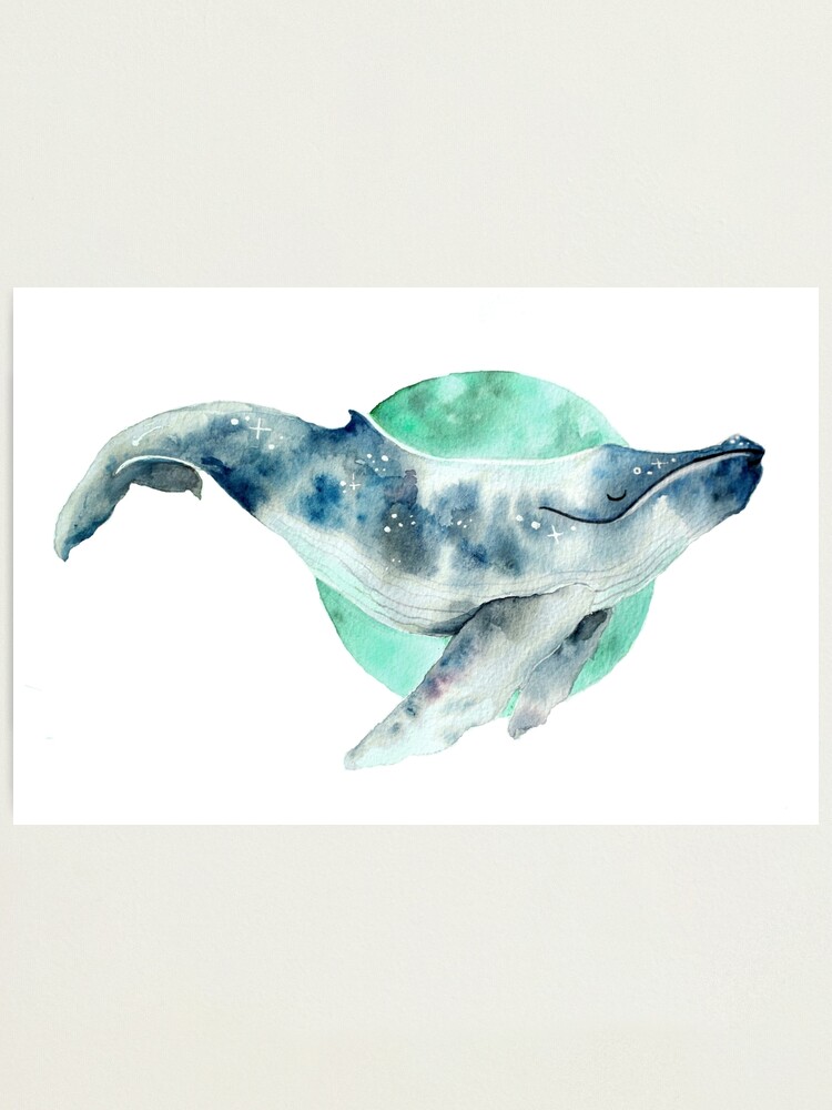 Alternate view of Cosmo Whale Photographic Print