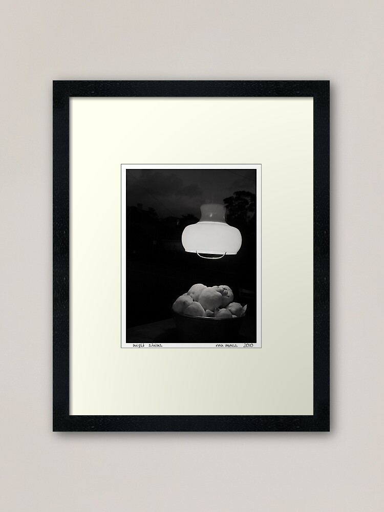 Alternate view of Night Skins Framed Art Print