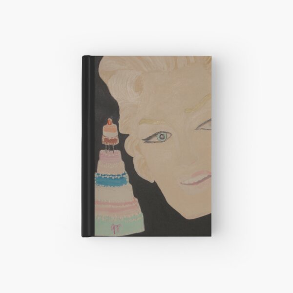 Marilyn Monroe - a Cake for JFK 's Birthday 1962 Hardcover Journal