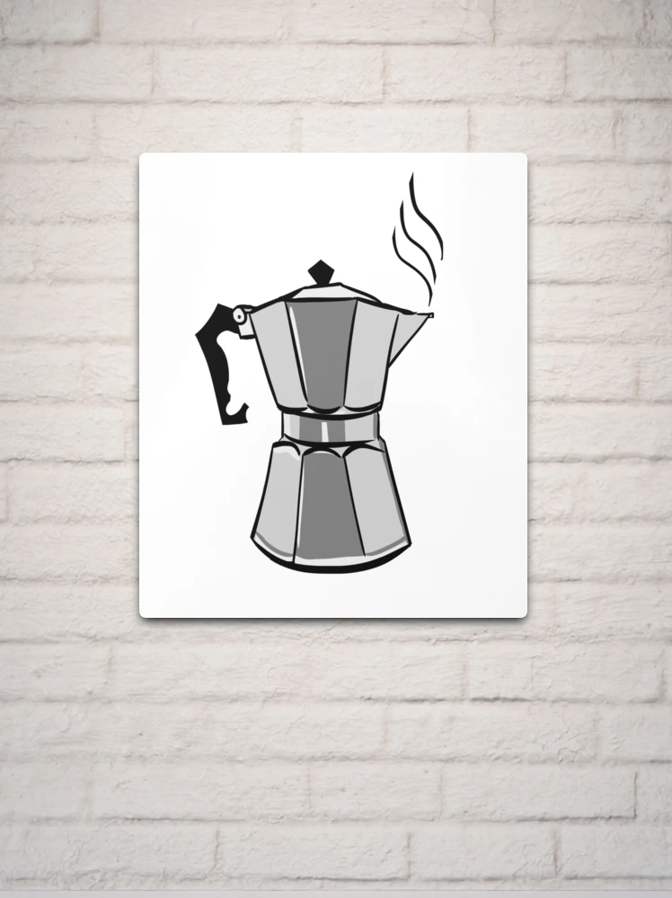 Greca Coffee Pot Digital Image. SVG/JPG/PNG. Clip Art, Digital Stencil for  Shirts, Projects, Etc. 