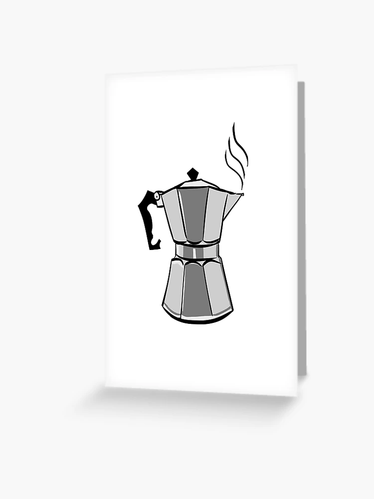 Greca Coffee Pot Digital Image. SVG/JPG/PNG. Clip Art, Digital Stencil for  Shirts, Projects, Etc. 