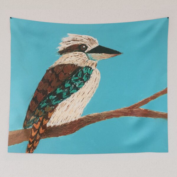 Item preview, Australian Kookaburra Bird Acrylic Painting  designed and sold by LD ART.